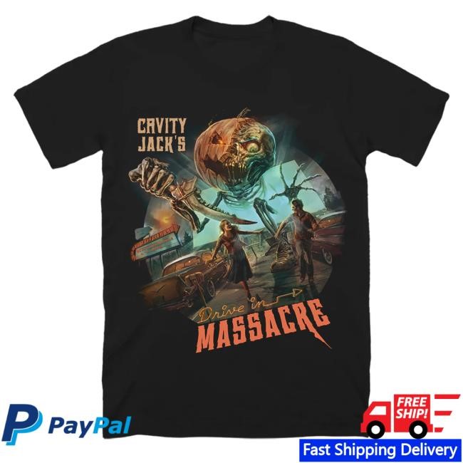 Cavitycolors Merch Store Vavity Jack's Drive In Massacre T-Shirt,Hoodie,Sweatshirt