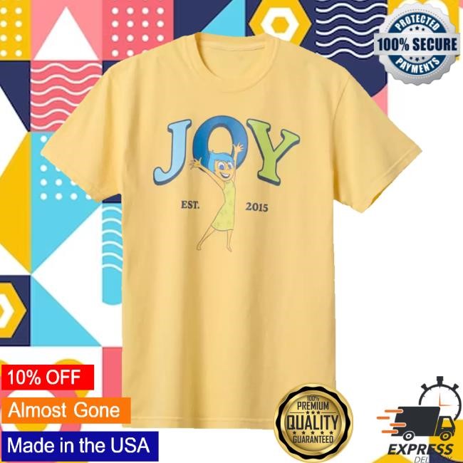 Official Inside Out 2 Merch Store Joy Funny Shirt