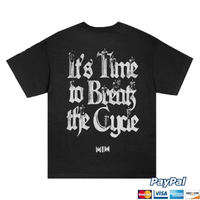 Official Motionless In White Store Break The Cycle T-Shirt (Black) T-Shirt