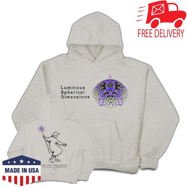 Official Online Ceramics Luminous Spherical Dimensions Shirts