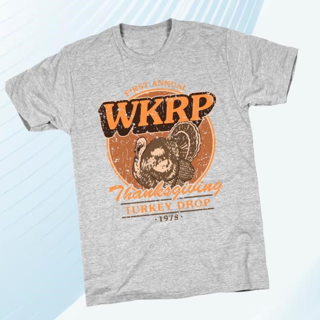 Lookhuman Merch Store Wkrp Turkey Drop Long Sleeve Shirt