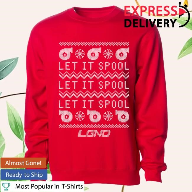 Lgndsupplyco Merch Store Let It Spool Holiday Funny Shirt