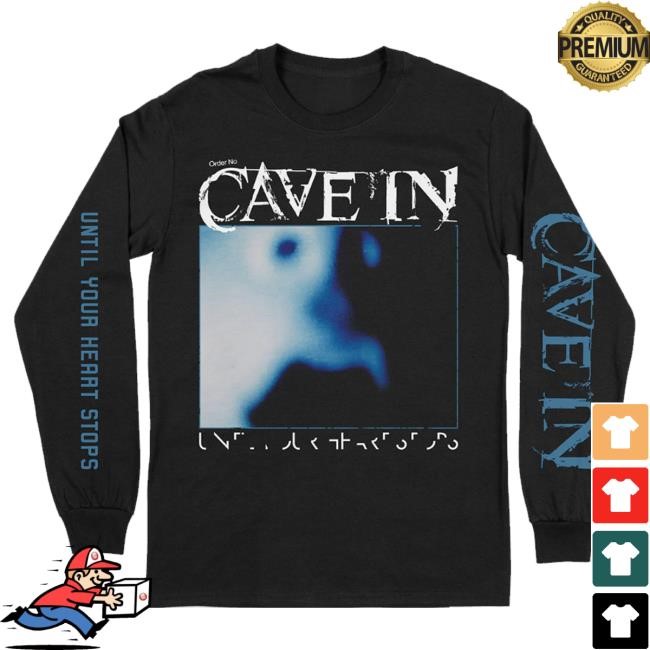 Deathwish Inc Merch Cave In The Video Still Black Long Sleeve Long Sleeve Shirt