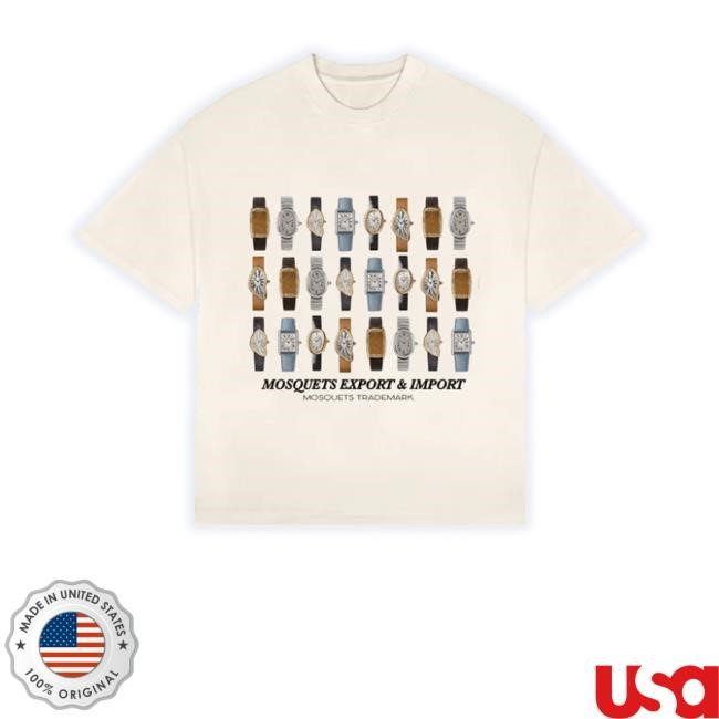 Official Trending Cream T-Shirt Vintage Watches Shirt