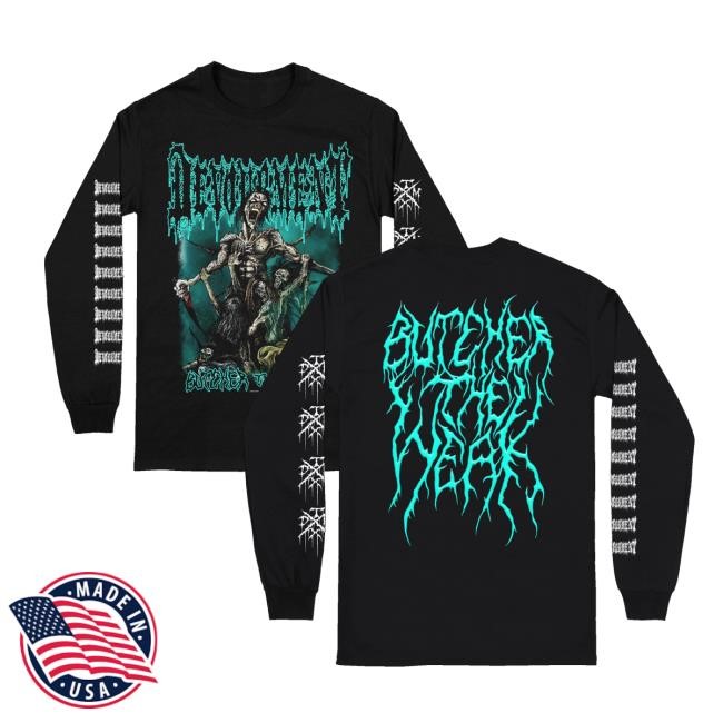 Realityfade Merch Devourment Butcher The Weak Hoodie Sweatshirt