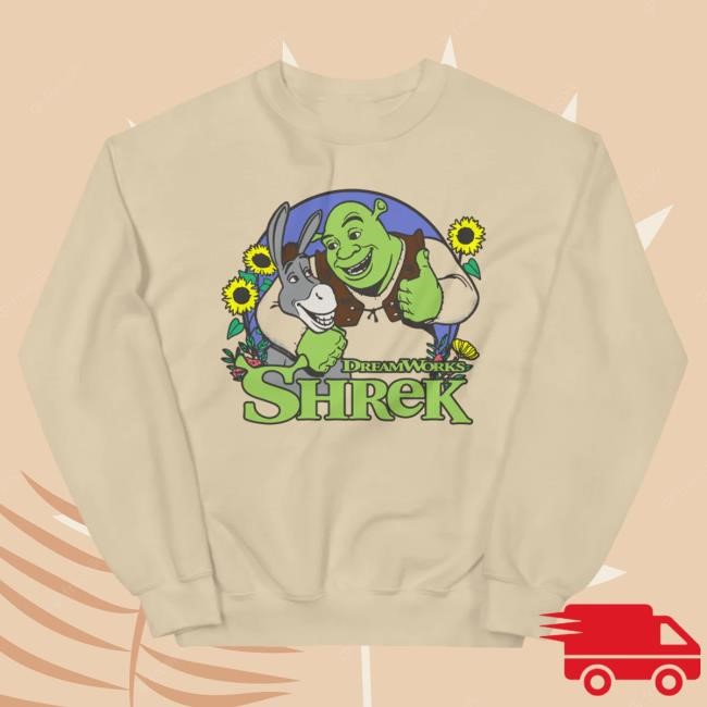 Official Nbc Store Merch Shrek & Donkey Tee