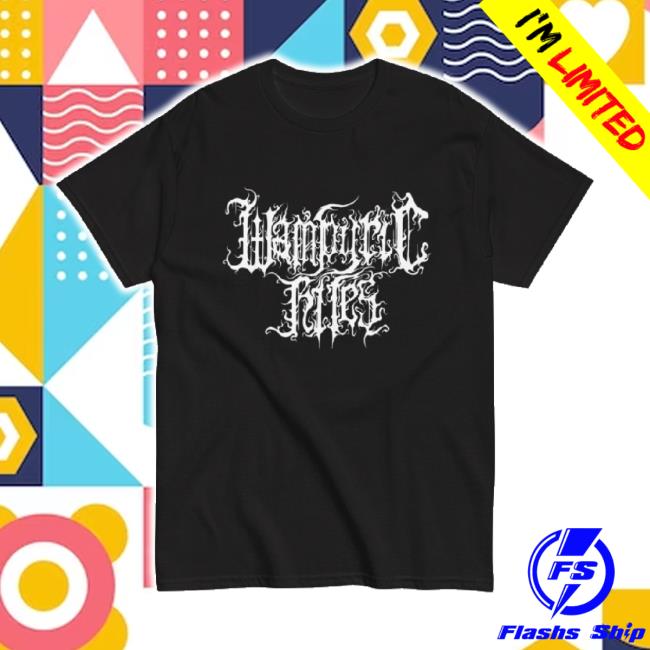 Trending Signalrex Merch Store Wampyric Rites - Logo - Tee Signalrex Shop