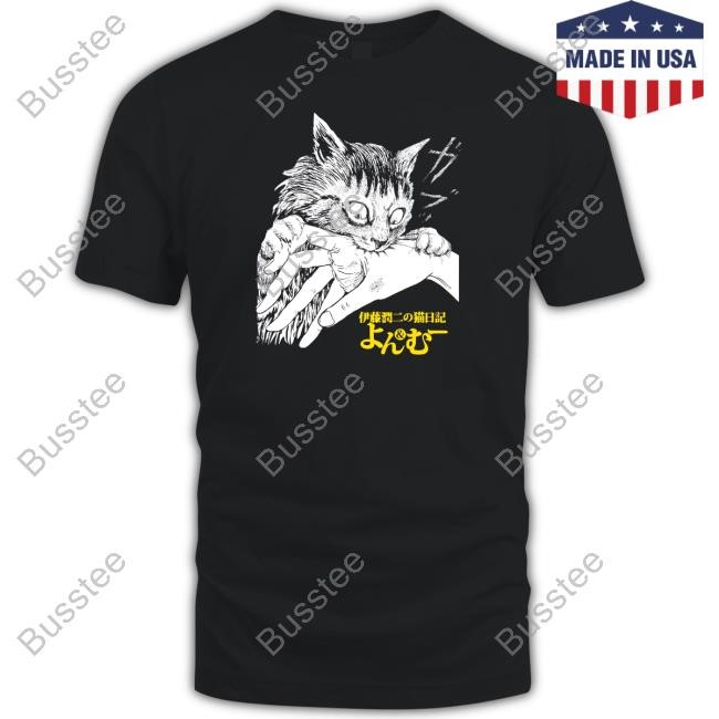 Junji Ito's Cat Diary Yon & Mu Cat Bite T-Shirt,Hoodie,Sweatshirt