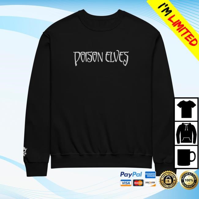 Drew Hayes Poison Elves Merch Store Shop Embroidered Poison Elves Hoodie