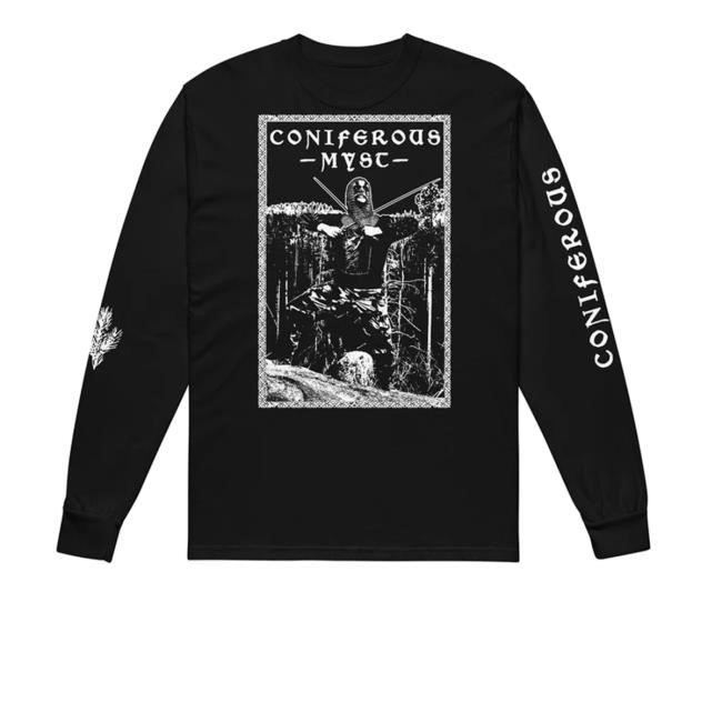 Out Of Season Label Merch Store Shop Coniferous Myst Vast Mountain Castles 4-Sided Shirt