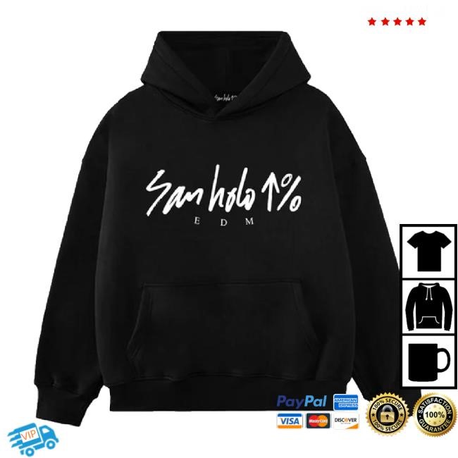 Original Edm Tour Dates Hoodie San Holo Merch Store Shop