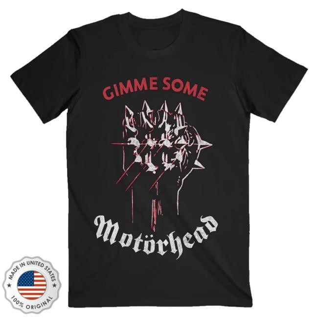Motorhead Merch Spiked Fist Shirt