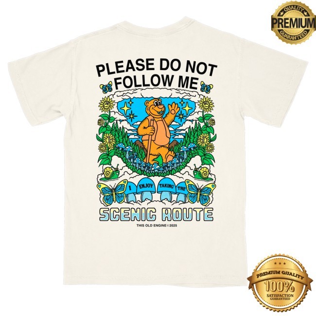 Official This Old Engine Merch Scenic Route T-Shirt