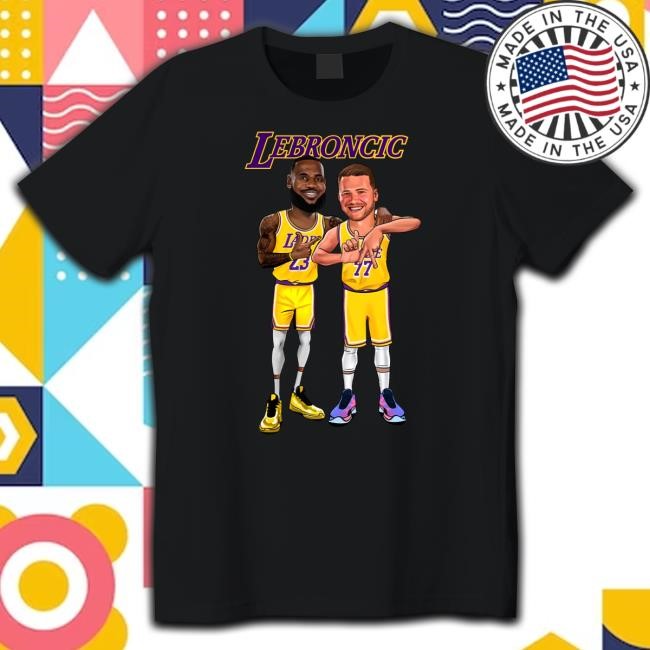 Lebron X Luka Doncic Lebroncic Tee Shirt