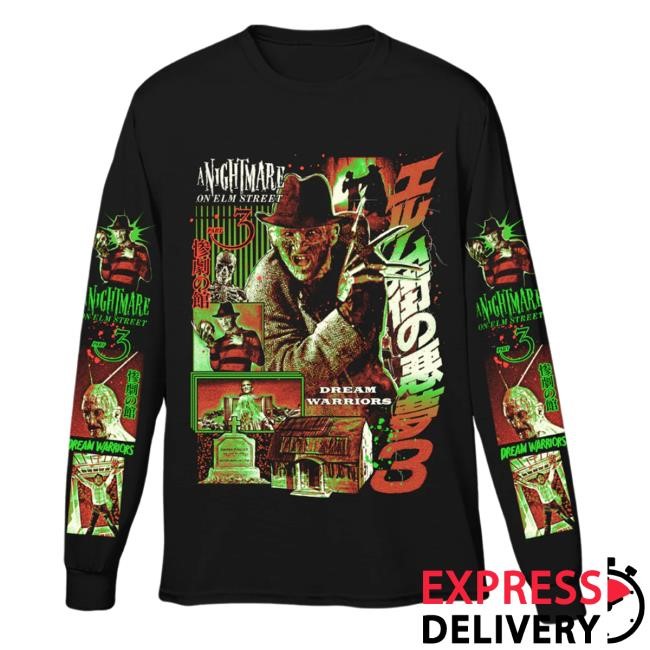 Cavity Colors Merch Store Elm Street 3 Retro Horror Tee