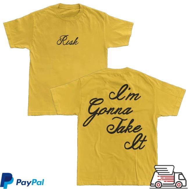 Gracie Abrams Merch Store Risk Shirt