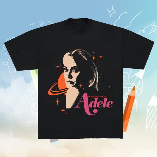 Adele Merch Store Weekends With Adele Saturn Photo Sweatshirt