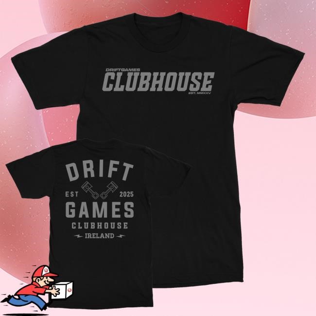 Drift Games Merch Shop Store Official Limited Clubhouse T Shirts