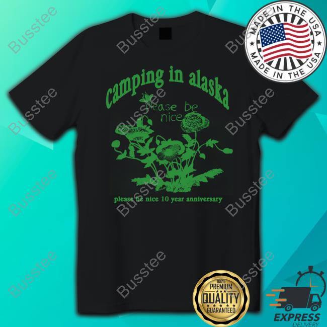 Warm Walk Records X Camping In Alaska Please Be Nice 10 Year Anniversary Tank Top
