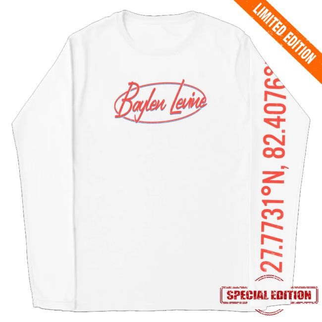 Official Baylen Levine Merch Baylen Levine Dri-Fit Long Sleeve Crewneck Sweatshirt