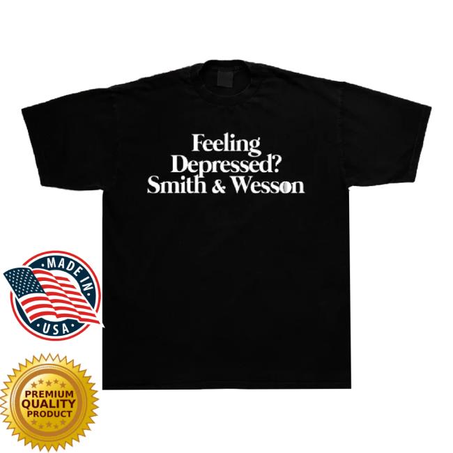 Original Feeling Depressed Black Hoodie Friends Family Forever Shop