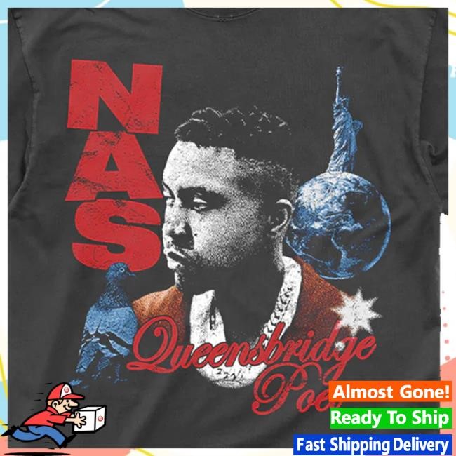 Shop Nasirjones Merch Store Queensbridge Poet New Shirt