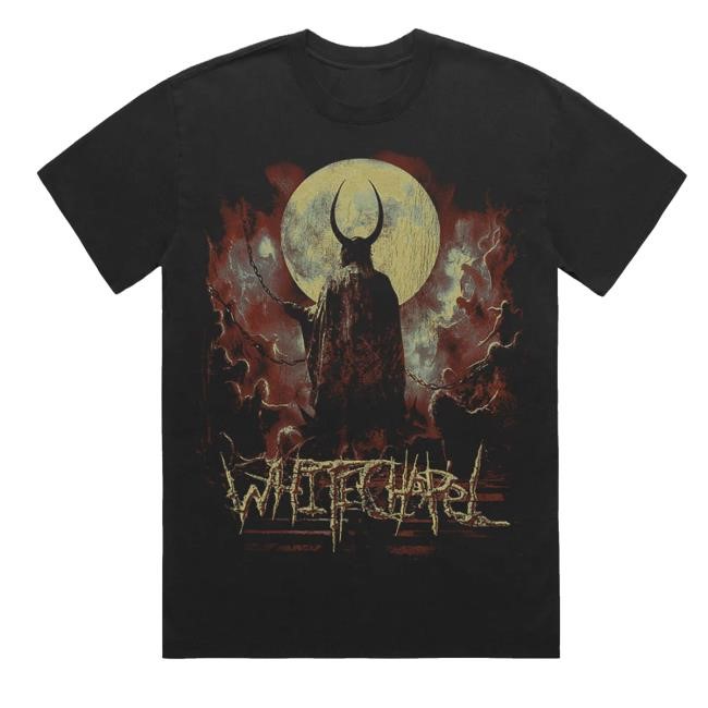 Trending Whitechapel Merch Store From Below Faded Black Shirts