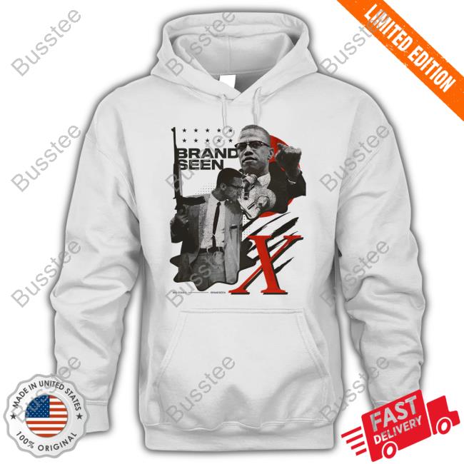 Brand Seen Malcolm X By Any Means Anthony Edwards New Shirt