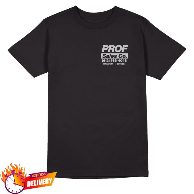 Official Stophouse Prof Sales Co Black Shirts Stophouse Group Merch Store