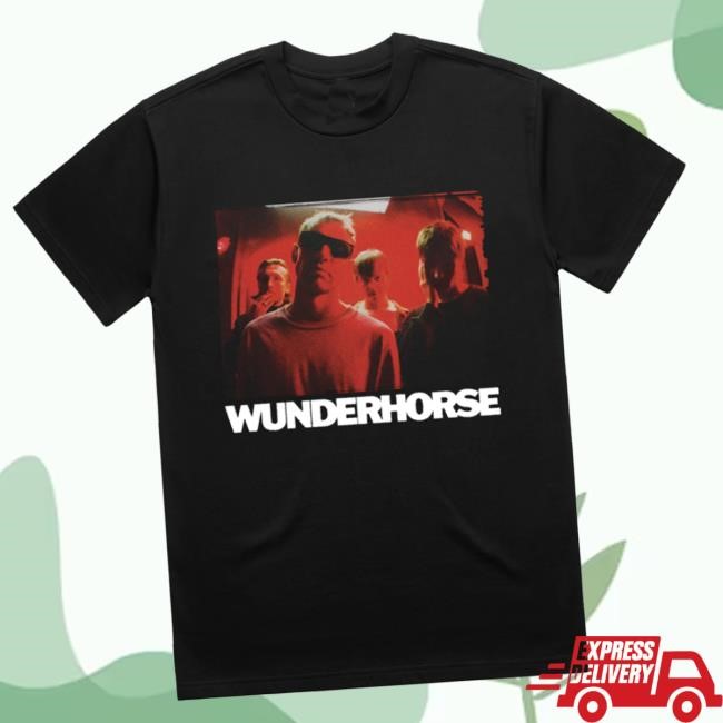 Official Wunderhorse Band Merch Store Wunderhorse Fisheye Photo Black Shirts