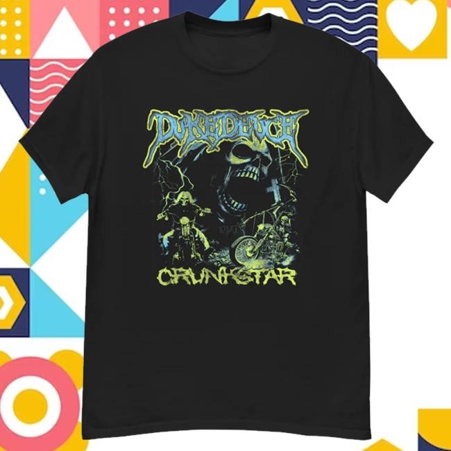 Motown Records Merch Neon Skeleton Biker Tee