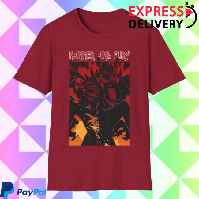 Screen Crush Merch Hammer And Fury Sweatshirt