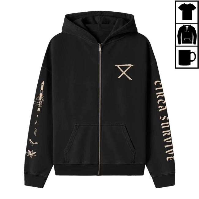 Circa Survive Flute Hoodie