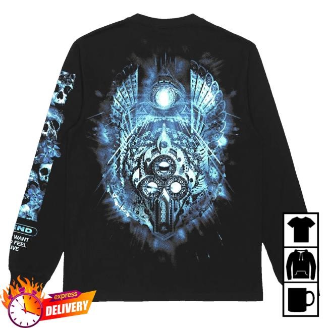 Rise Records Merch Eidola Light Black T-Shirt