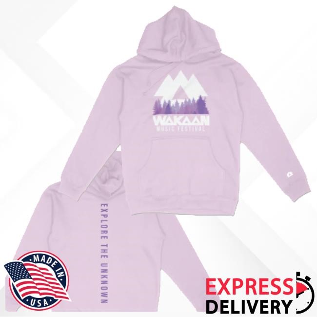 Wakaan Official Merch Store Wmf 22 'Explore The Unknown' Festival Hoodie [Comps] t-shirt, hoodie, tank top, sweater and long sleeve t-shirt
