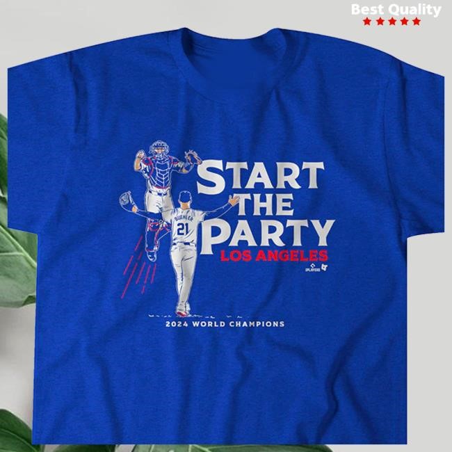 Walker Buehler & Will Smith Start The Party Los Angeles Long Sleeve Shirt