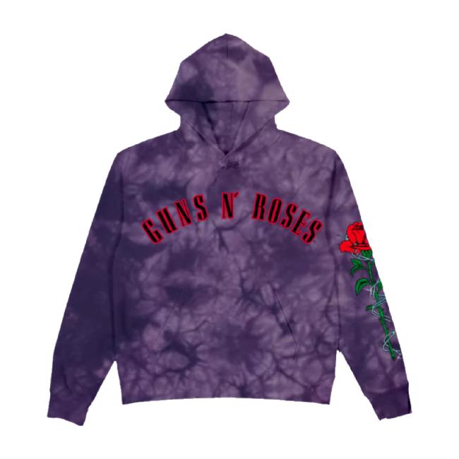 Trending Gn'r Purple Tie Dye Shirt Gnrmerch Shop