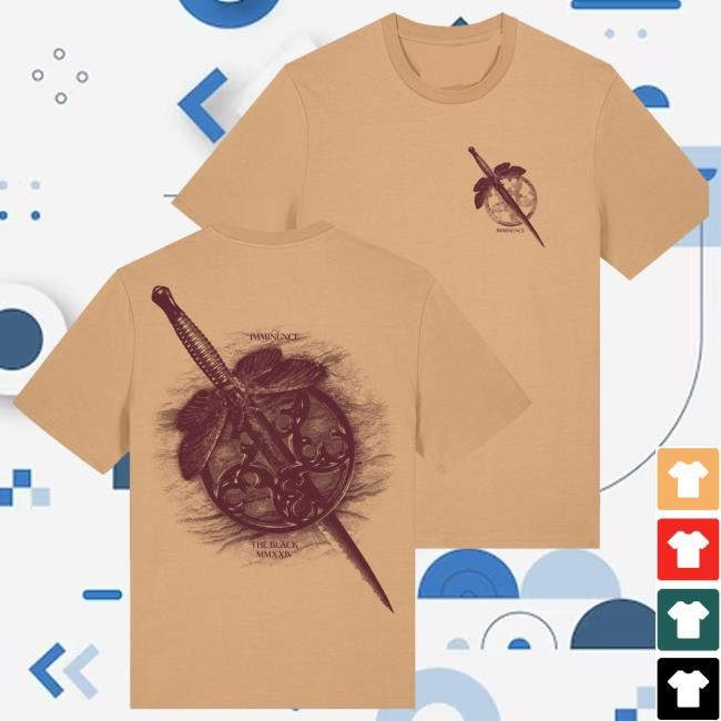Official Imminence Merch Store Moth Knife Shirt