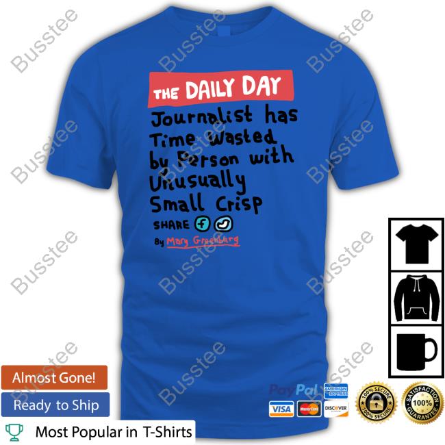 Zoe Bread Store The Daily Day Journalist Has Time Wasted By Person With Unusually Small Crisp Tee Shirt