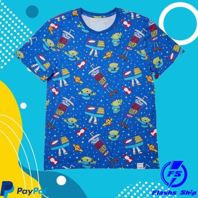 Sports Zone Toys And Comics Store Loungefly Pixar Toy Story Alien Aop Shirt