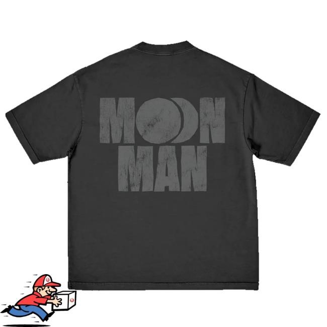 Official Kid Cudi Merch Moon Man #3 Helmet Tee Shirt