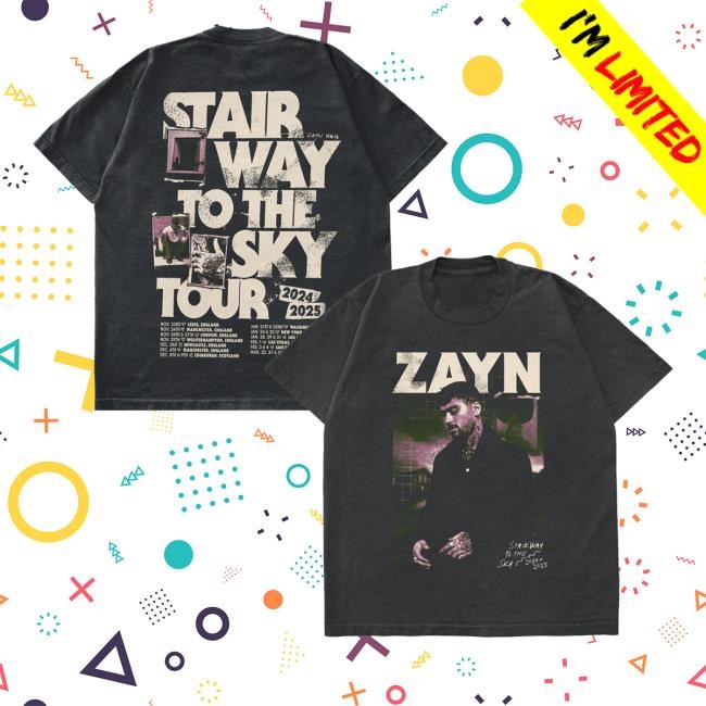 Zayn Stairway To The Sky Tour D2c Exclusive Funny Shirt