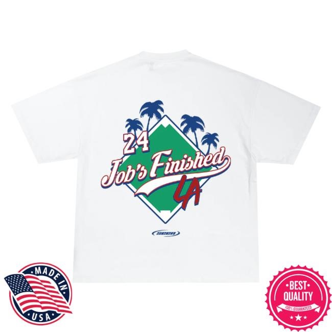 Thebrandseen Merch Store Shop Job's Finished Shirt
