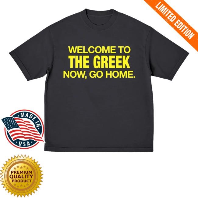 Bleachers Music Merch Shop Store Go Home Greek New Shirt