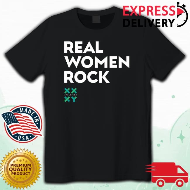 Xx-Xy Athletics Merch Real Women Rock Tee Shirt