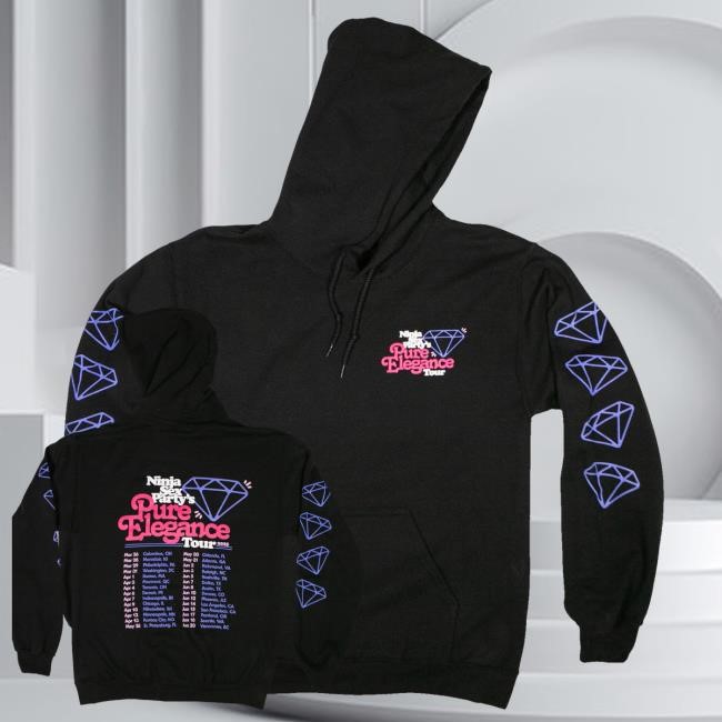 Official Good Merch Only Merch Shop Pure Elegance Tour Long Sleeve Shirt