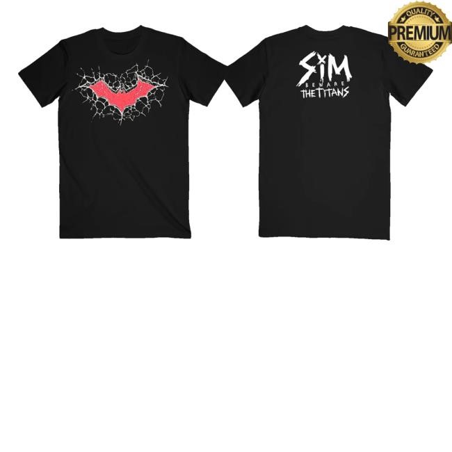 Sxixm Merch Beware Of The Titans Bat Sweatshirt