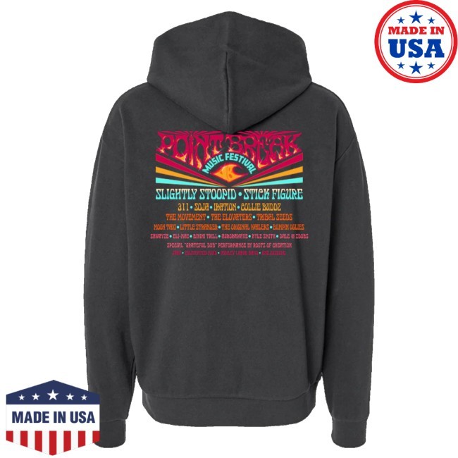 Official Point Break Festival Merch Event Crewneck Sweatshirt