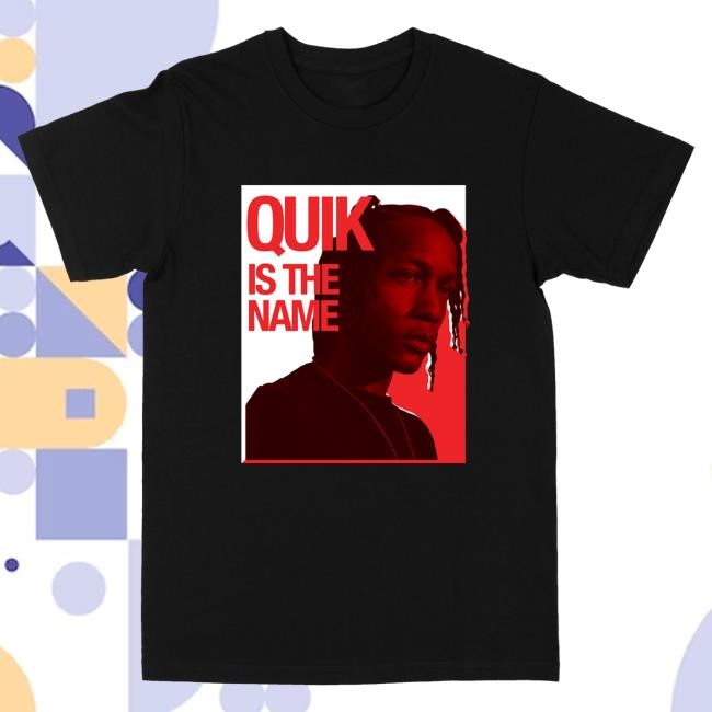 Dj Quik Merch Dj Quik Is The Name Tee Black Crewneck Sweatshirt