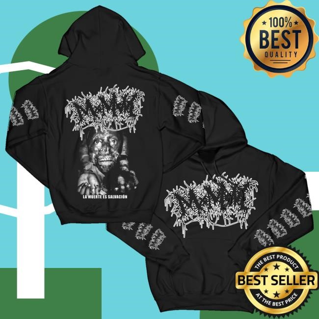 Realityfade Merch Store Mxmxm 'La Muerte Es Salvación' Hoodie